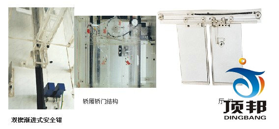 群控六层透明仿真教学电梯模型