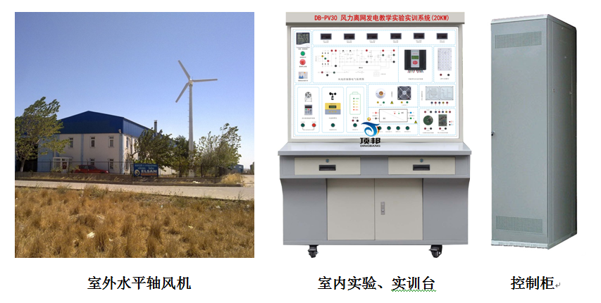 风力离网发电教学实验实训系统