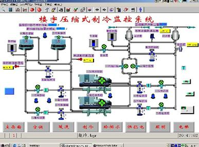 楼宇冷冻监控系统实验实训装置软件