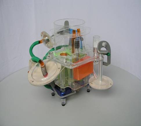 桑塔纳化油器模型
