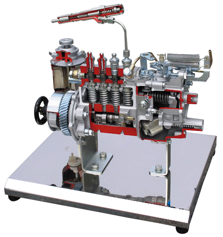 柱塞式高压油泵解剖模型
