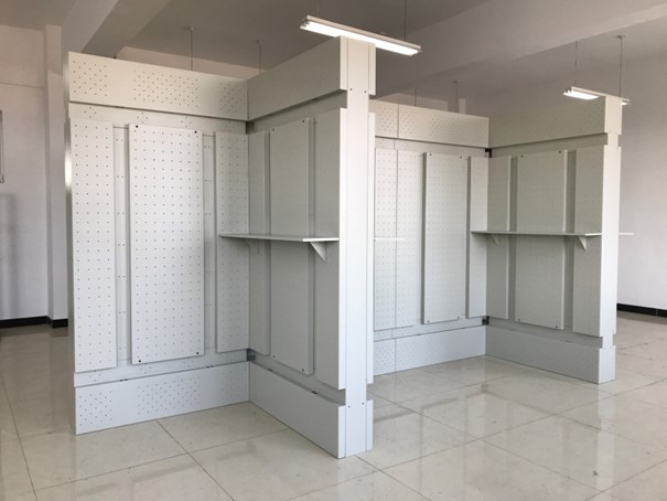 网络综合布线实训室建设方案(图4) 全钢结构的综合布线实训墙