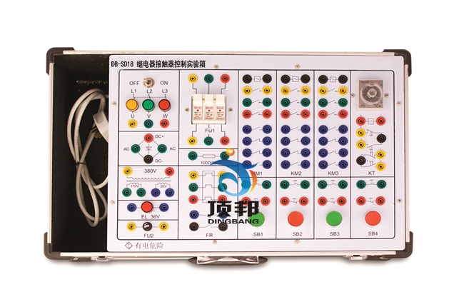 继电器接触器控制实验箱(图1) 继电器接触器控制实验箱